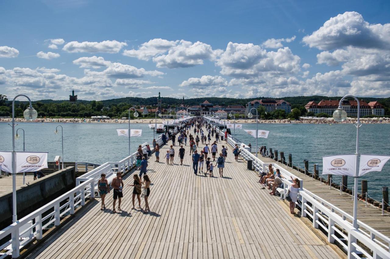 Apartament Kamienica Monciak Apartment Sopot Bagian luar foto