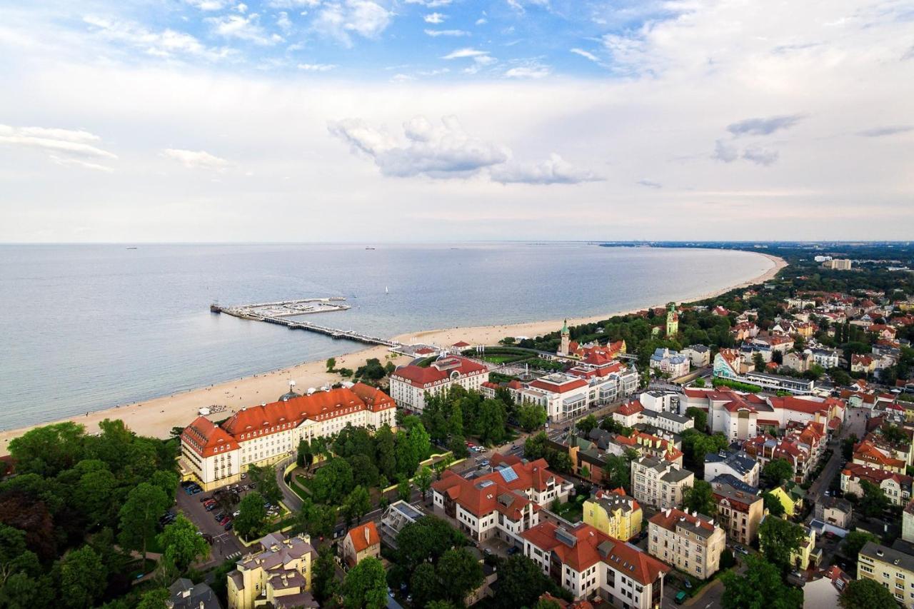 Apartament Kamienica Monciak Apartment Sopot Bagian luar foto